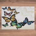 thumbnail image 6 of Ambesonne Butterfly Jigsaw Puzzle, Monarch Shades Ombre, Heirloom-Quality Fun Activity for Family Durable Cardboard, 1000 pcs, Multicolor, 6 of 6