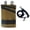 Coffee, variant on Lume Wear Adjustable Running Waist Pack a Lightweight Sports Waist Pouch for ID Cards Keys and Phone. A Gear Organizer for Outdoor Camping Travel and Hiking for Men and Women