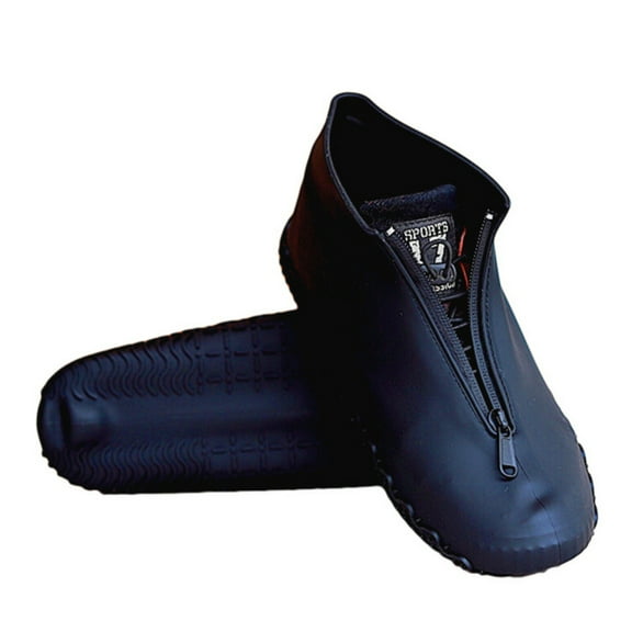 Masteelf Silicone AntiSkid Shoes Cover for Protection Black Size L Practical Durable Reusable