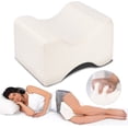 thumbnail image 1 of CHAO Almohada ortopédica para rodillas de dióxido, almohada ergonómica para piernas para caderas, espalda, piernas, rodillas, elección perfecta para personas que duermen de lado, 1 of 5