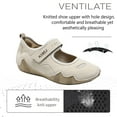thumbnail image 2 of Women's Casual Shoes Breathable Non-slip Sneakers Outdoor Walking Shoes Lightweight Comfortable Loafers White 7 US, 2 of 7