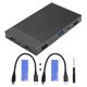 thumbnail image 1 of Carcasa para HDD M.2 NVMe de doble bahía, estación de acoplamiento HUB de 10 Gbps Gen2, accesorios para HDD, 1 of 8