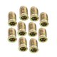 thumbnail image 5 of 10Pcs De Tornillo De Interfaz Tornillo Hexagonal Rosca Tornillo Tuerca Sujetadores De Muebles M6 * 20 BLESIY Tornillo de hierro, 5 of 5