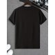 thumbnail image 3 of Lifestyle Graphic playera de manga corta estándar para hombreMen's Skull Print Round Neck Short Sleeve T-shirt, Gothic Casual Fashion Graphic Loungewear Pajamas Top For Summer Tee For Adult, Men, W, 3 of 6