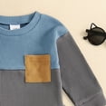 thumbnail image 4 of NOLDARES Infant Baby Boy Fall Clothes Set Funny Print Sweatshirt Pant Outfit Toddler Winter Clothes Size:12-18 M,Grey, 4 of 7