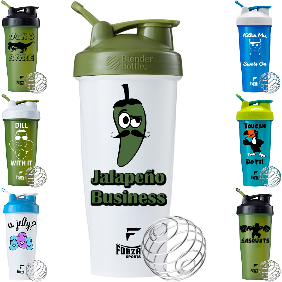 Custom Personalized Shaker Blender Bottle Perfect Gift for Trainer /  Beachbody / Fitness / Health Coach 