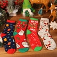thumbnail image 3 of Ayieyill 15 Pairs Christmas Socks Gifts for Women Adults Family Coworkers Cotton Holiday Socks Stocking, 3 of 9