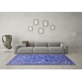 thumbnail image 3 of Ahgly Company Indoor Rectangle Oriental Blue Industrial Area Rugs, 2' x 5', 3 of 4