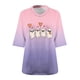 thumbnail image 4 of Heisall Womens T-shirts Halloween Print V-Neck 3/4 Sleeve Loose Plus Size Casual Fashion Daily Wear Tops, 4 of 4