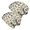 Pioneer Flower Floral Print Pattern-1, variant on Pioneer Flower Floral Print Pattern 2 Pack Slouchy Beanie Hat, Warm Winter Skull Cap with Stretchy Fabric & Soft Texture, Warm Thermal Gifts for Unisex Men Women