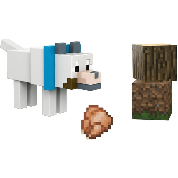 Minecraft Wolf Figure