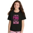 thumbnail image 5 of Breast Cancer I Wear Pink For My Mom Crewneck T Shirts Boy Girl Teen Brisco Brands S, 5 of 6