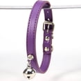 thumbnail image 5 of XS/S/M With Bell Kitten Chihuahua Cat Collar Pet Accssories Dog Necklace Puppy Neck Strap BEIGE S, 5 of 8