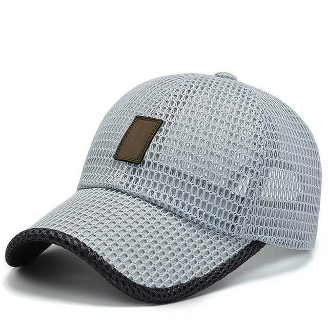 Visor Style Outdoor Sun Hat for Men | Summer Breathable Cap with Netting for Ventilation and Lightweight