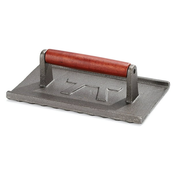 Outset Rectangular Cast Iron Grill Press