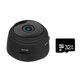 thumbnail image 1 of Mini cámara Irfora Mini cámara WIFI Cámaras portátiles de metal para exteriores Cámara de grabación en bucle de visión nocturna ligera 1080P con soporte Irfora Mini cámara, 1 of 7