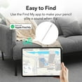 thumbnail image 3 of ESR Findmy Stylus Pen for iPad,2018-2024,iPad Pencil Pro with Findmy Function and Fast Charging for iPad Pro 12.9/13/11&iPad Air 5/4/13/11&iPad 8/9/10, 3 of 9