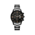 thumbnail image 1 of PVCS Montres Mode Homme Horloges Montres Cuir Décontracté Robes Poignet Cristaux, 1 of 1