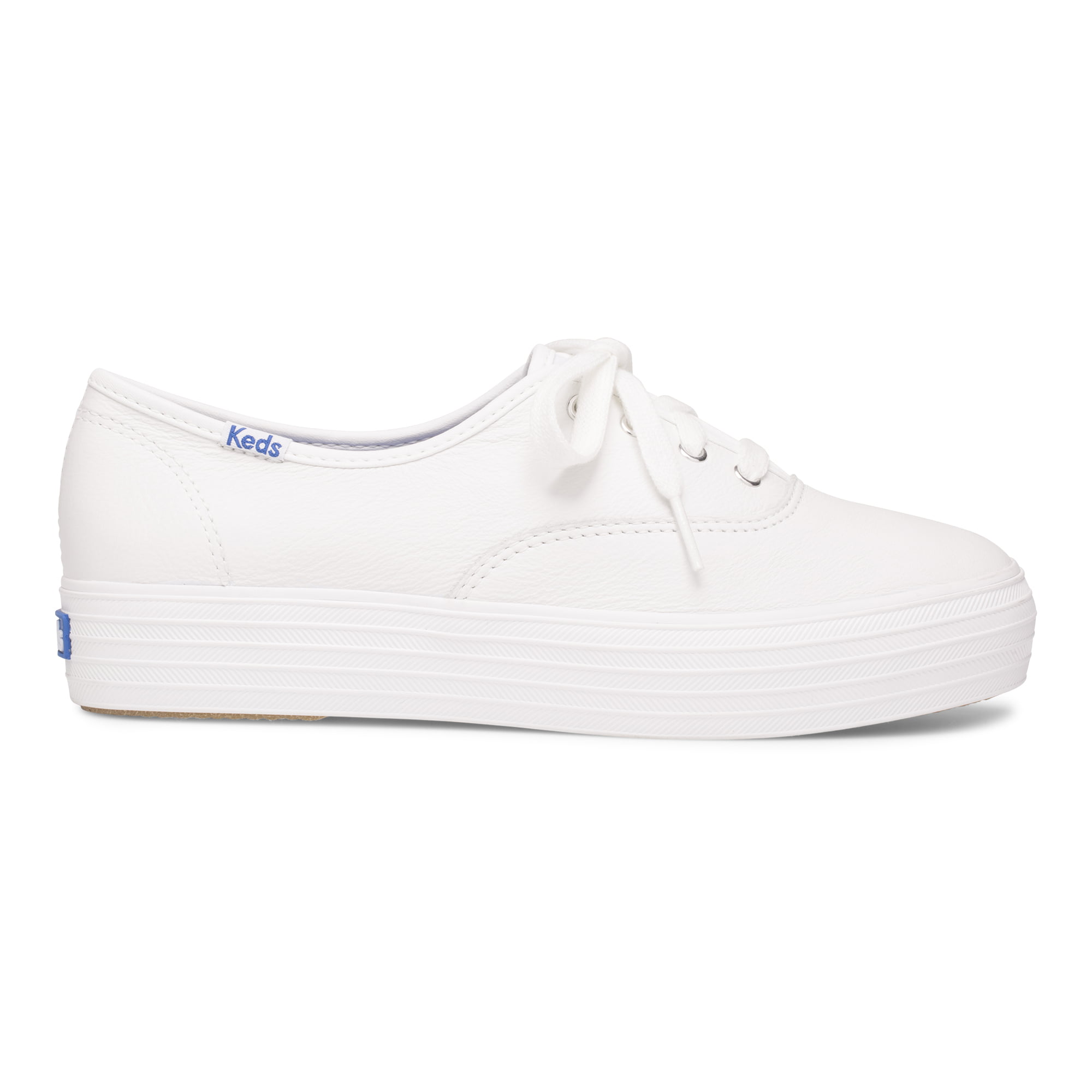 Keds Women's Triple Leather Sneakers in White, 11 US | Walmart Canada