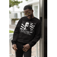 thumbnail image 4 of Do What is Right Martin Luther King Jr Inspirational Quote Crewneck Sweatshirt, 3XL, Black, 4 of 6