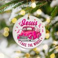 thumbnail image 3 of Lovely Christmas Pvc Plane Printing Pendant, 3 of 4