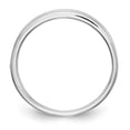 thumbnail image 4 of 14K White Gold Ring Band Wedding Diamond Round Blue & , Size 9, 4 of 9