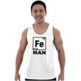 thumbnail image 4 of Fe Iron Science Elements Superhero Tank Top T Shirts Men Women Brisco Brands S, 4 of 6