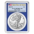 thumbnail image 6 of 2023-W Proof $1 American Silver Eagle 3pc Set PCGS PR70DCAM FDOI Flag Label Red White Blue, 6 of 7