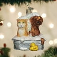 thumbnail image 2 of Old World Christmas Glass Blown Ornament, Bubble Bath Buddies (With OWC Gift Box), 2 of 5