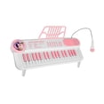 thumbnail image 1 of Teclado de electrónico con micrófono, 37 teclas, juguete musical, teclado de digital para niños de 3 a 6 años, regalo de cumpleaños Blanco, 1 of 8