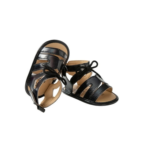 

Pudcoco Summer Breathable Toddlers Gladiator Sandals Soft Sole High Shoes for Boys Girls