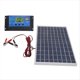 thumbnail image 3 of Panel Solar Policristalino de 10 W y 12 V, Resistente Al Agua IP65, Portátil, 30 A, Controlador de Carga Solar Combinado para Exteriores., 3 of 5