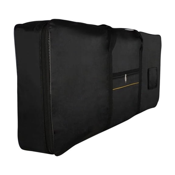 Waterproof Oxford Fabric Electronic Keyboard Bag for 61 Keys with Double Pocket Design and Scratch Protection Dustproof