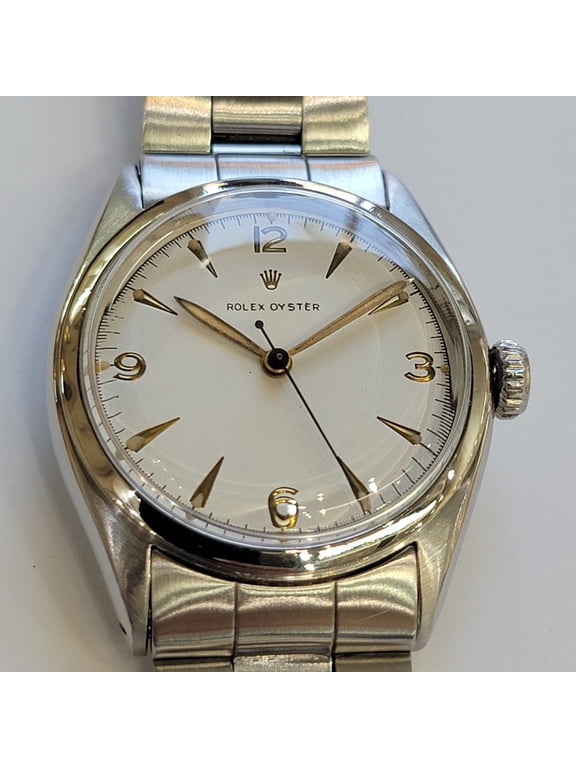 Pre-Owned Rolex Ref 6022 Oyster Precision Mens 1950s 34mm Vintage Manual Wind RA781S