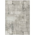 thumbnail image 2 of HomeRoots 618587 9 x 12 ft. Beige & Gray Geometric Washable Indoor & Outdoor Rectangle Area Rug, 2 of 5