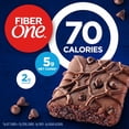 thumbnail image 2 of Fiber One Brownies, 70 Calories - Chocolate Fudge - 5.34 oz box (Pack of 8), 2 of 7