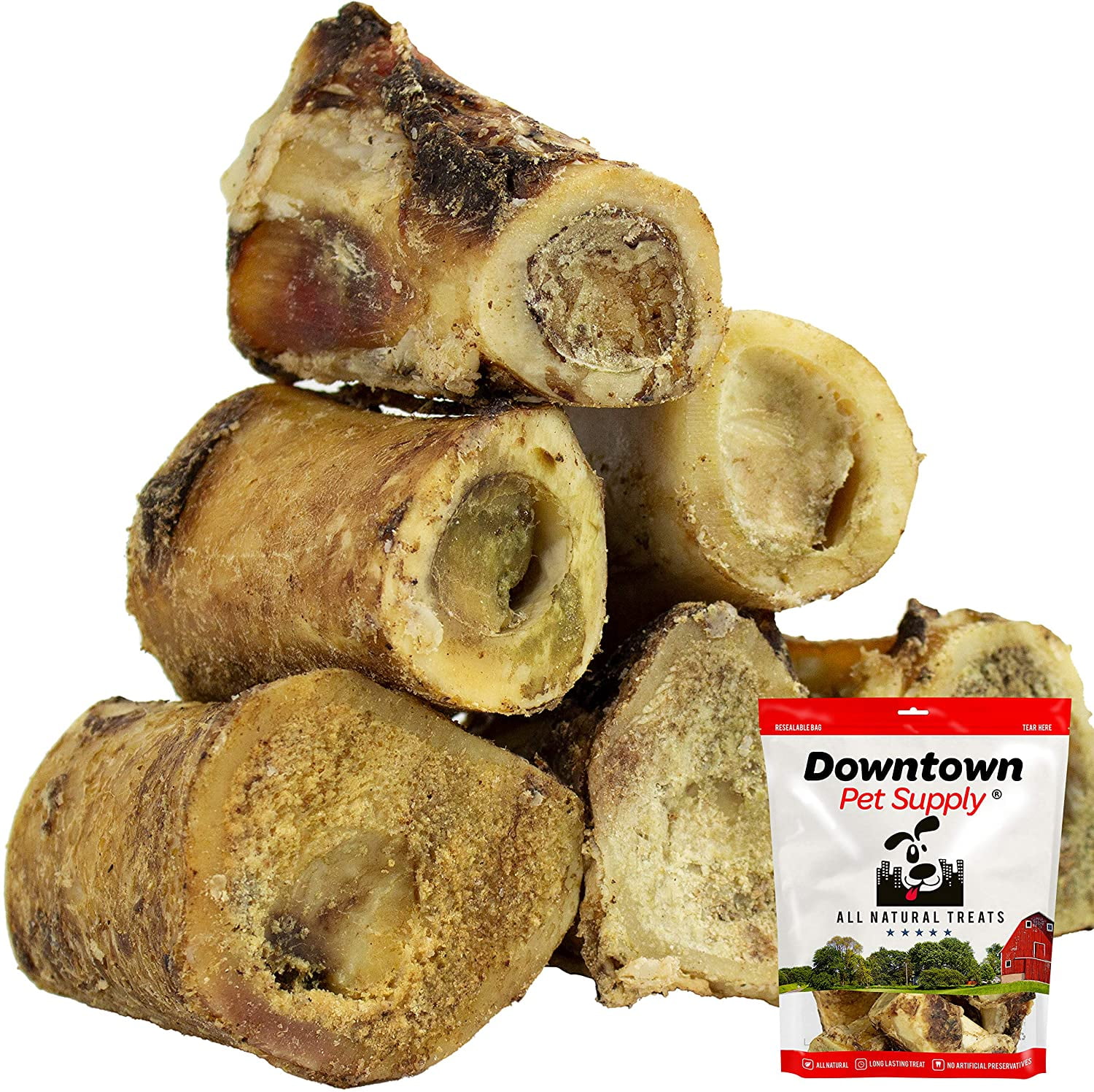 stuffed marrow bones for dogs