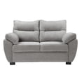 thumbnail image 1 of Sofá Love Seat Dicasa Venecia 2 Plazas Gris para Sala, 1 of 11