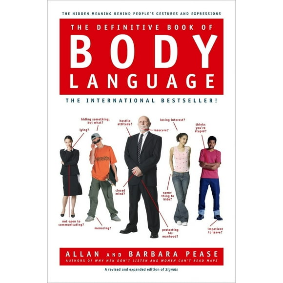 Pre-Owned The Definitive Book of Body Language: The Hidden Meaning Behind People's Gestures and Expressions (Hardcover) 0553804723 9780553804720
