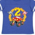 thumbnail image 4 of Inktastic Monster Truck 2nd Birthday Boys or Girls Toddler T-Shirt, 4 of 5