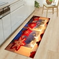 thumbnail image 3 of mbrilla de Puerta con Decoración Navideña Impresa, mbra de Navidad Suave, mbrilla de 3D para Puerta, mbra Antideslizante,  40x120cm perfecl  Alfombra de área de cocina, 3 of 8