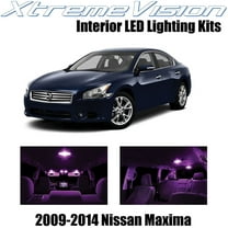 XtremeVision Interior LED for Nissan Maxima 2009-2014 14 pcs Pink Interior LED Kit Installation Tool