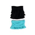 thumbnail image 1 of Bandeau de 2 piezas Island Escape Falda con Volantes Negro 6, 1 of 2