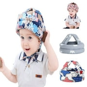 Cheers.US Baby Safety Helmet Toddler Head Protection Adjustable Baby Bumper Hat Head Cushion Helmet Bumper Bonnet