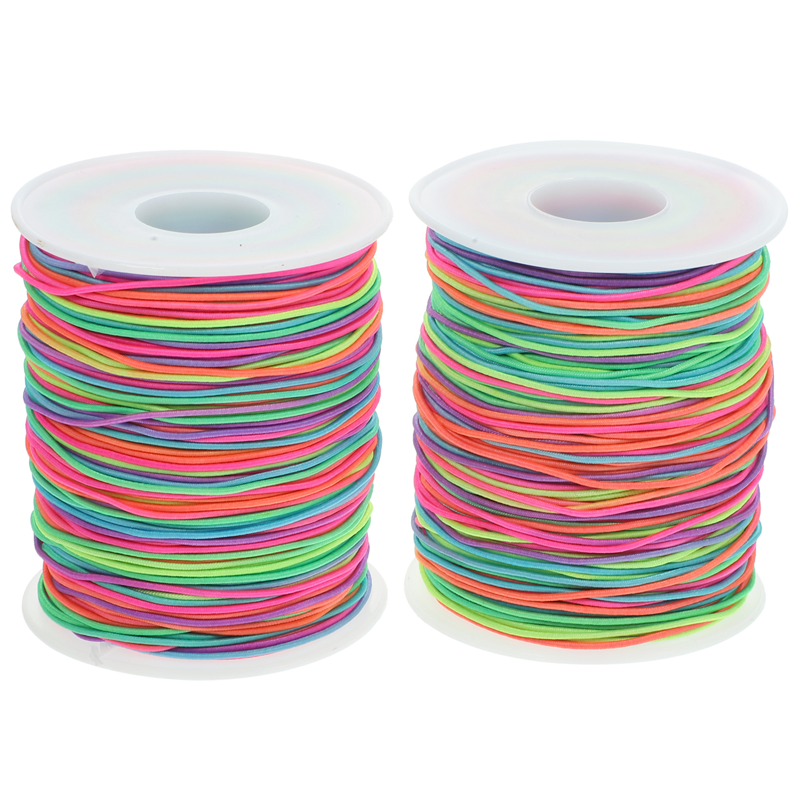Fil élastique Pour Bracelets Et Bijoux - 1 Mm X 20 M - Cordon Arc-en-ciel Résistant - Parfait Pour Perles, Bracelets, Artisanat - Élasticité Haute Qualité