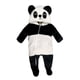 thumbnail image 2 of Kit 3 Mamelucos con Gorro Bordado Kiss Panda, Canguro Café, Conejo Baby Kisses KitB384, 2 of 5