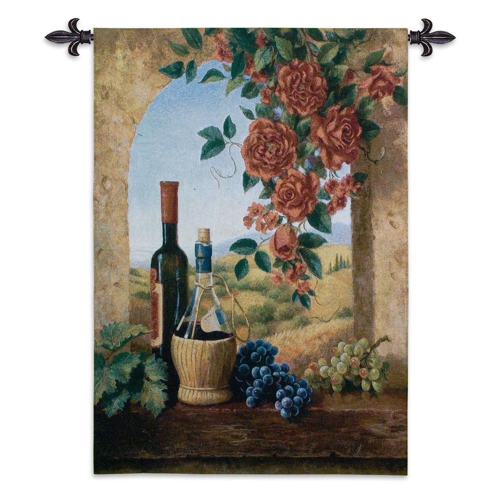 Fine Art Tapestries Patio View Wall Tapestry