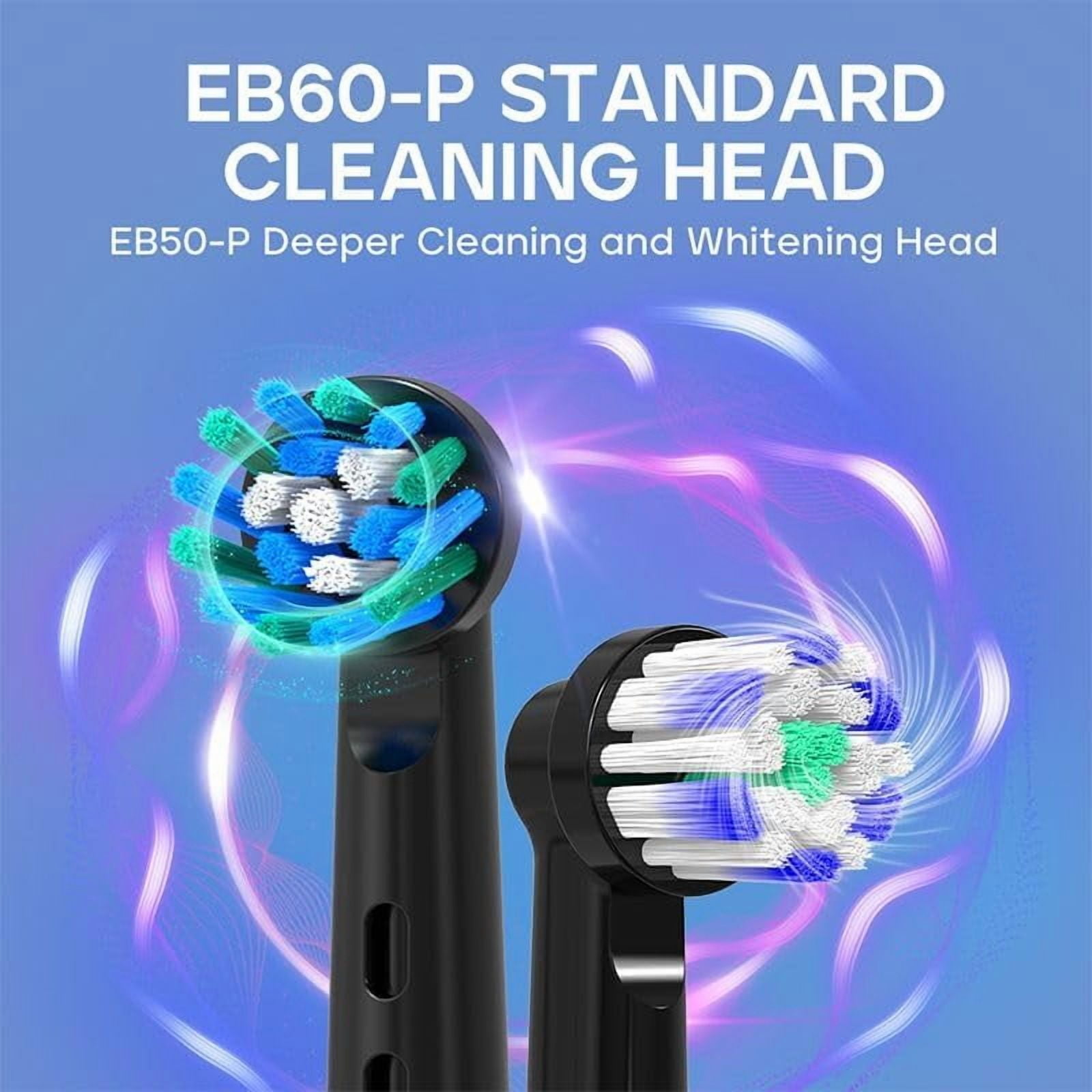 Electric Toothbrush with 3 Brush Heads, 5 Modes Rechargeable Toothbrush Waterproof
