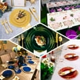 Efavormart 10 Pack | Burgundy Baroque 8" Round Plastic Dessert Salad ...