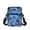 Tropical Sailboat Island, variant on Chririnla Crossbody Purse for Work, Lightweight Double Deck Over Shoulder Wallet for Women Watercolor Horse Floral Pattern Crossbody Bags